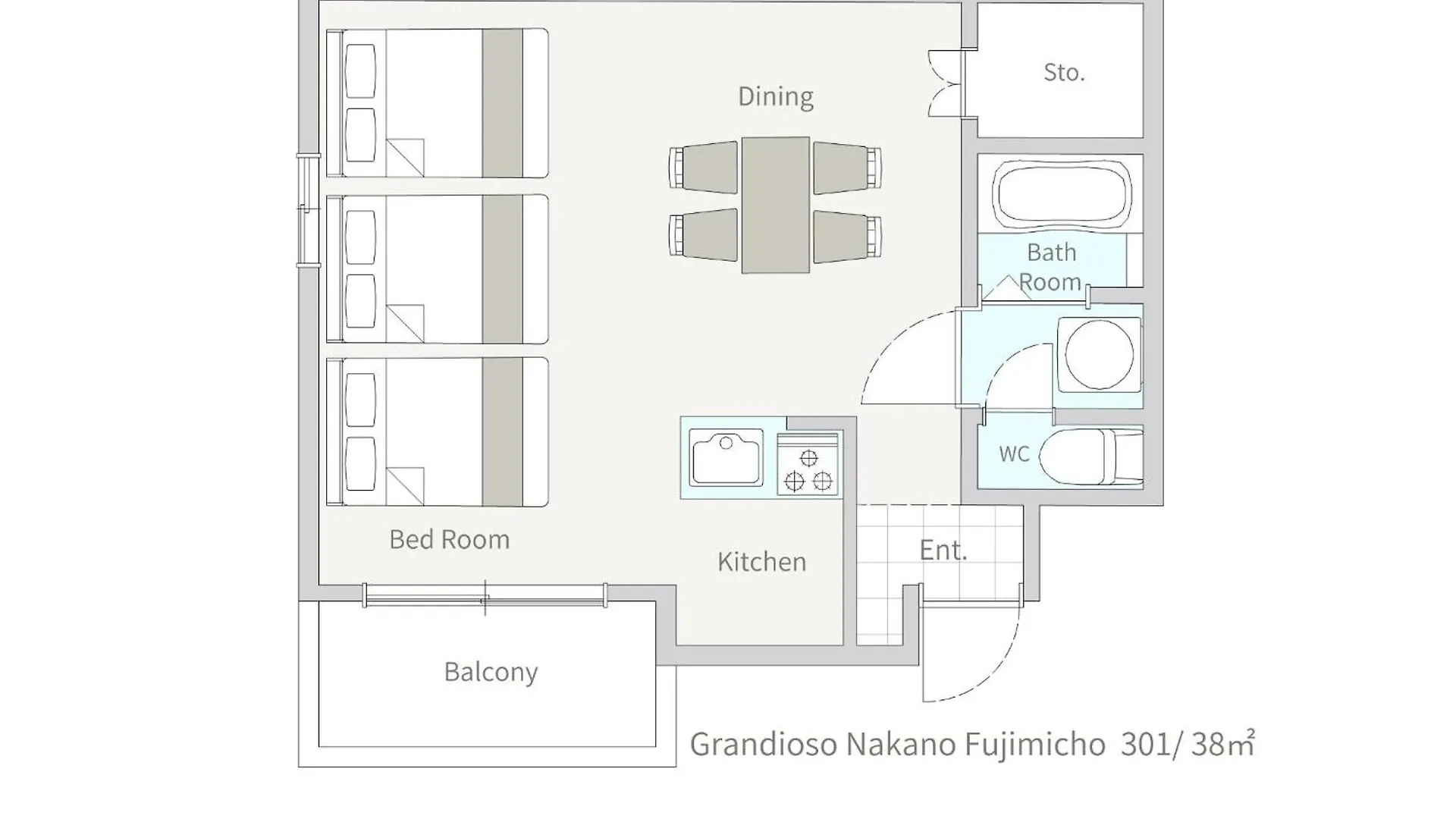 Green House Nakano Fujimicho - Vacation Stay 66008V Tokyo Apartment